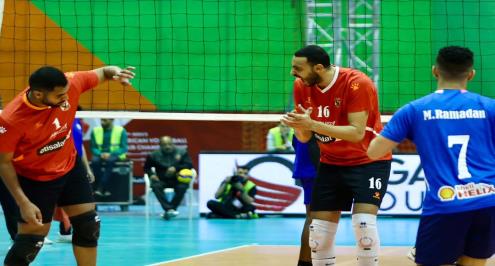 كرة طائرة.. الأهلي يفتتح مشواره الإفريقي بالفوز على جرين تيم الكونغولي